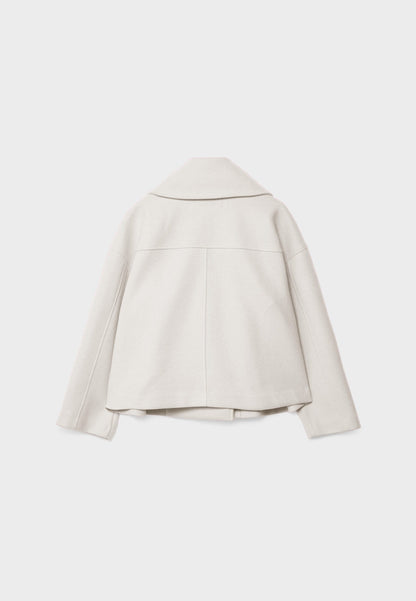Élodie Cropped Double-Breasted Jas