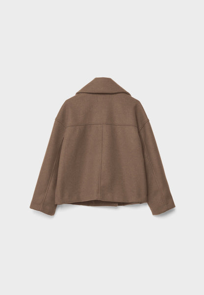 Élodie Cropped Double-Breasted Jas