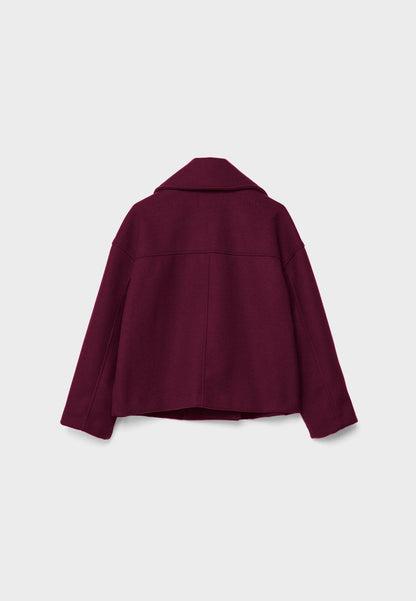 Élodie Cropped Double-Breasted Jas