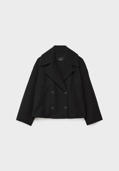 Élodie Cropped Double-Breasted Jas