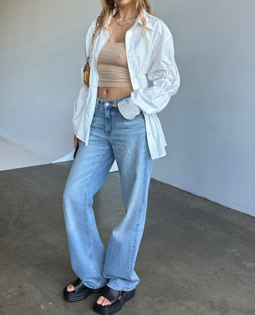 Jenna Scrunched Blouse