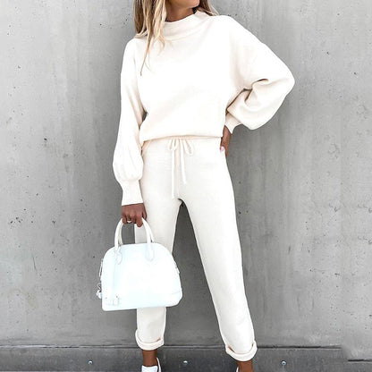 Amalya Cozy Co-Ord Set met Ballonmouwen