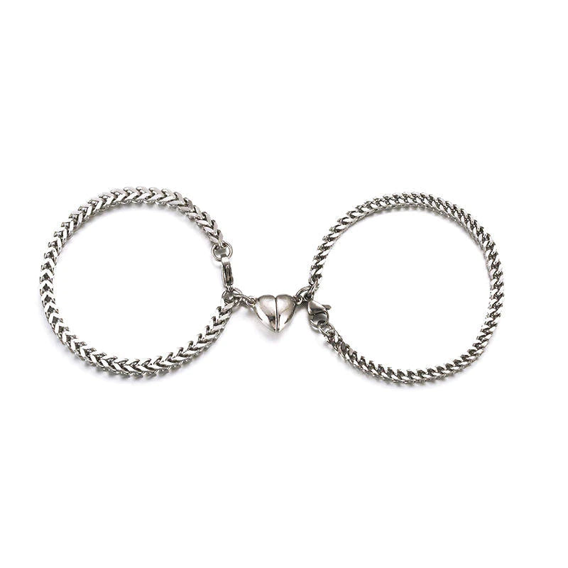 Éternel – Zilveren Duo Armbandenset