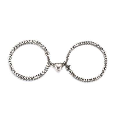 Éternel – Zilveren Duo Armbandenset