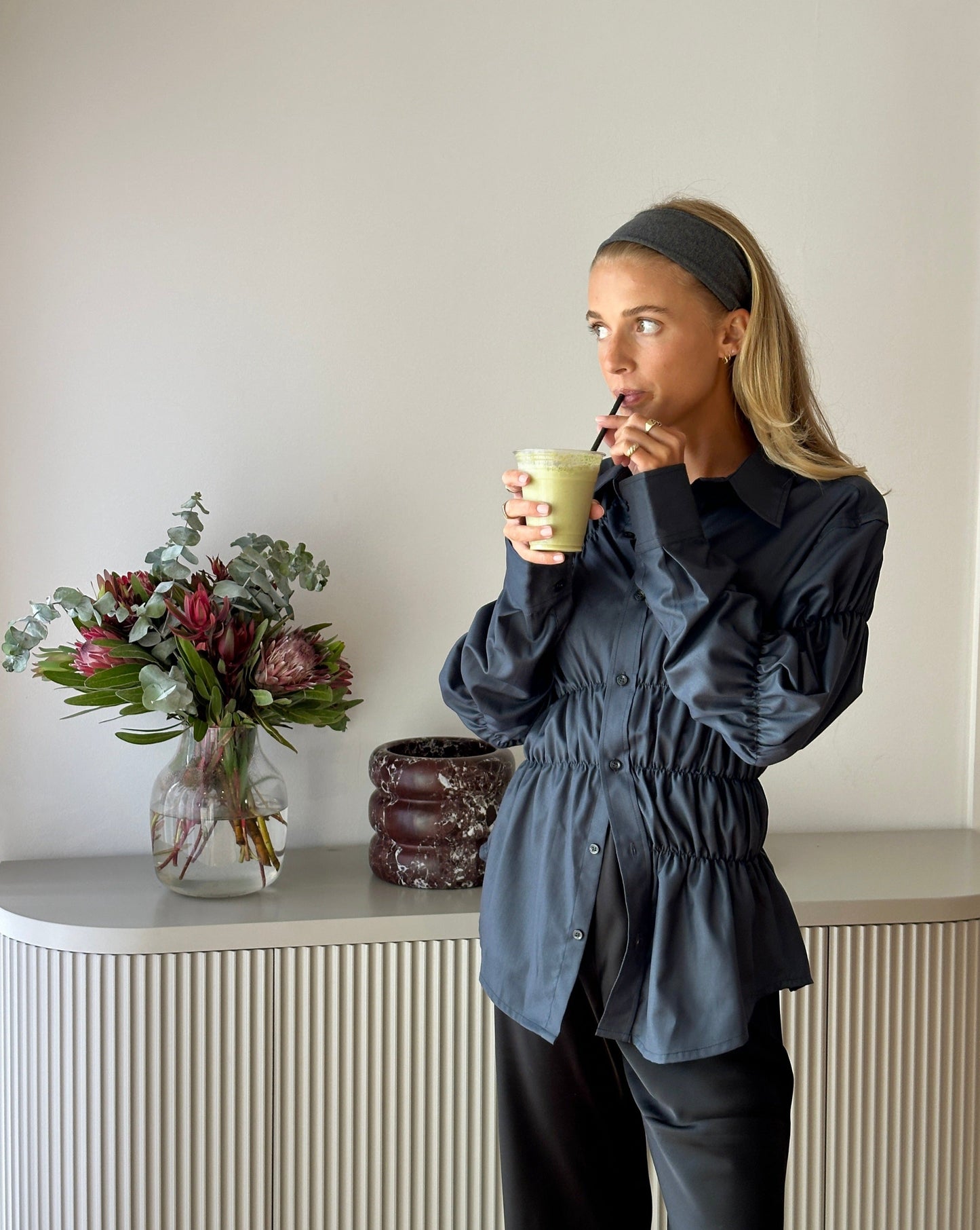 Jenna Scrunched Blouse