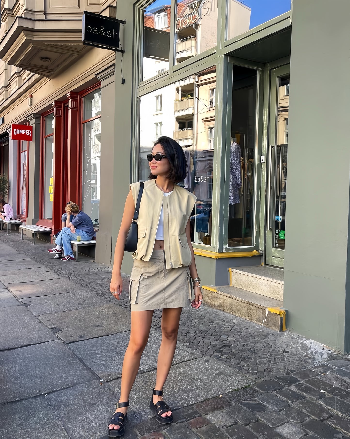 Effortless Mouwloos Lentevest