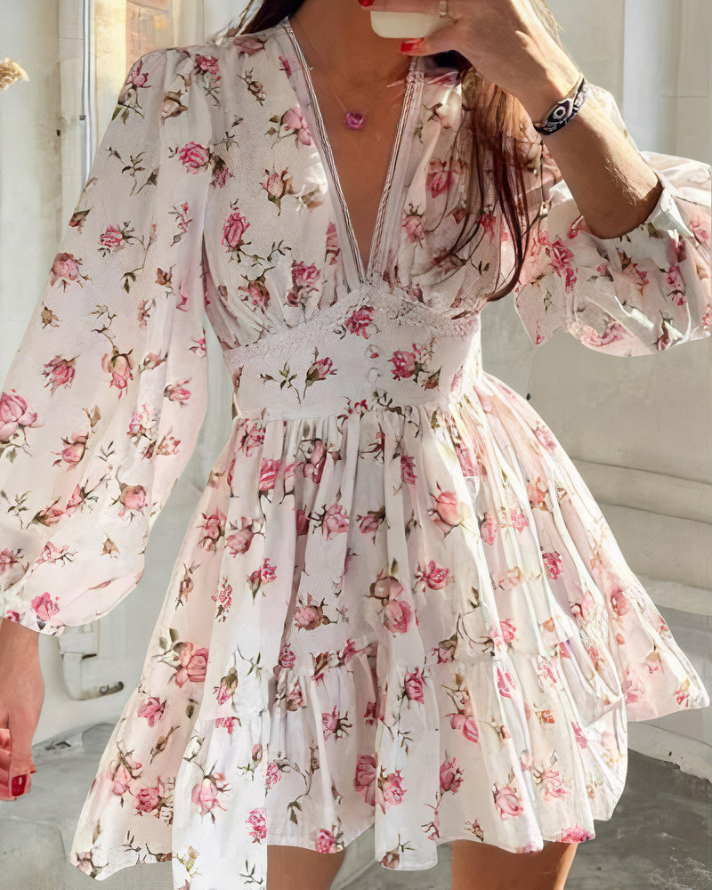 Nivara Bloemen Jurk