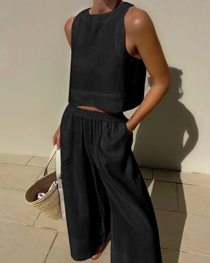 Solina – Mouwloze Zomerset met Shorts