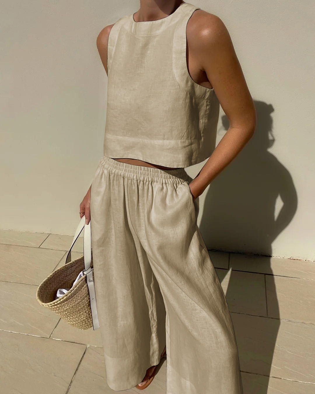 Solina – Mouwloze Zomerset met Shorts