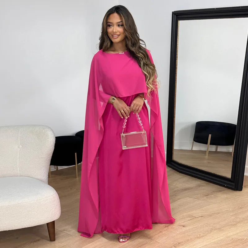 Serena Satin Glow Jurk