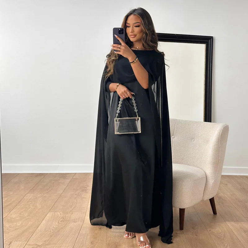 Serena Satin Glow Jurk