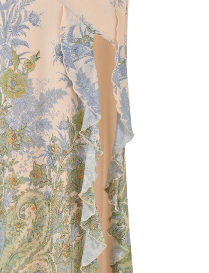 Diana Maxi Jurk met Bloemenprint