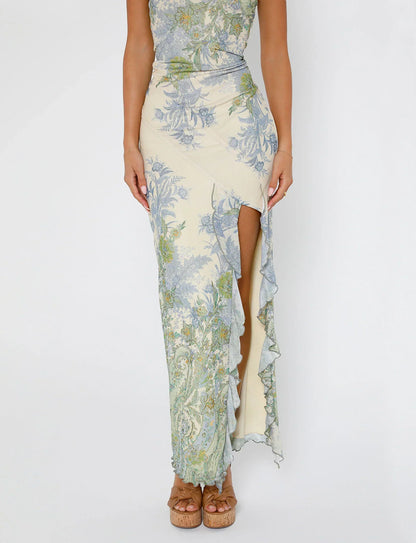 Diana Maxi Jurk met Bloemenprint