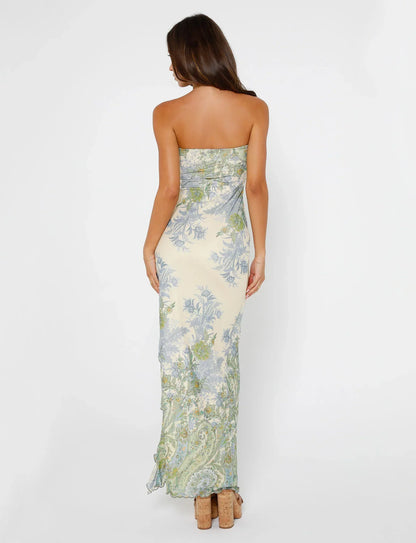 Diana Maxi Jurk met Bloemenprint