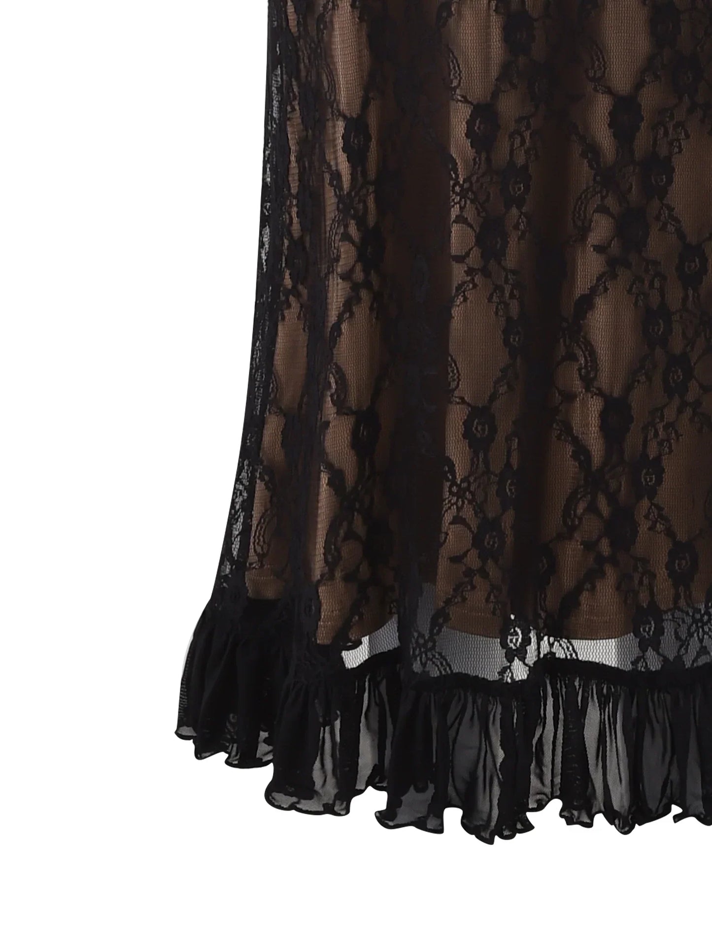 Noir Élancé Maxi Jurk