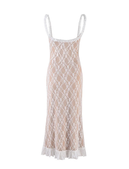 Noir Élancé Maxi Jurk