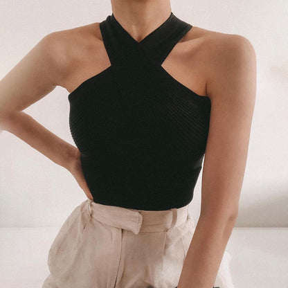 Soraya Zwarte Top