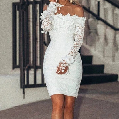 Nayla Elegante Midi Jurk