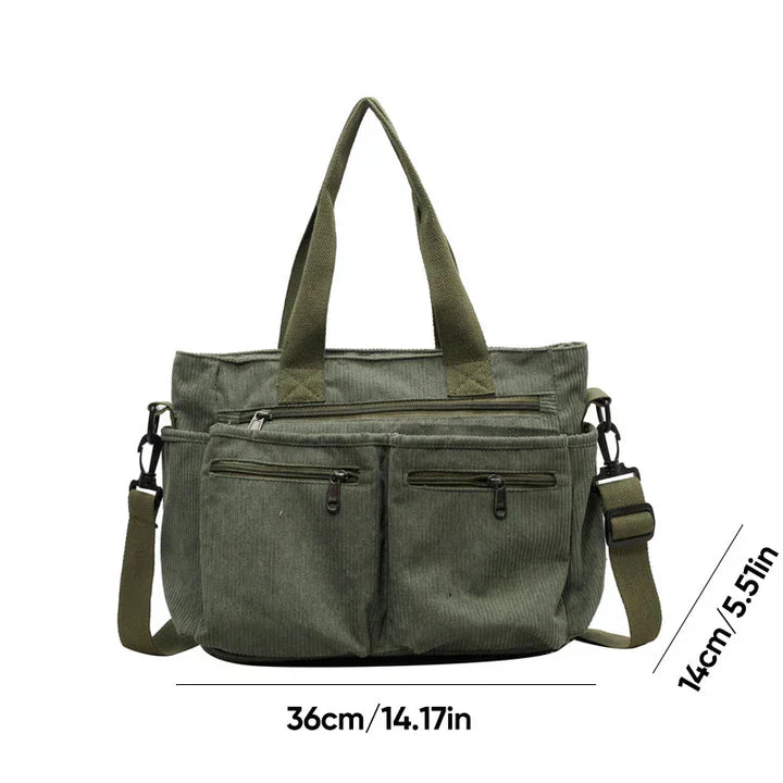 Alvyna Luxe Dual-Zip Tas voor Elke Dag