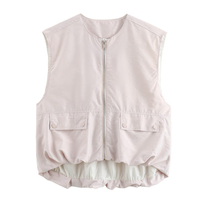 Effortless Mouwloos Lentevest