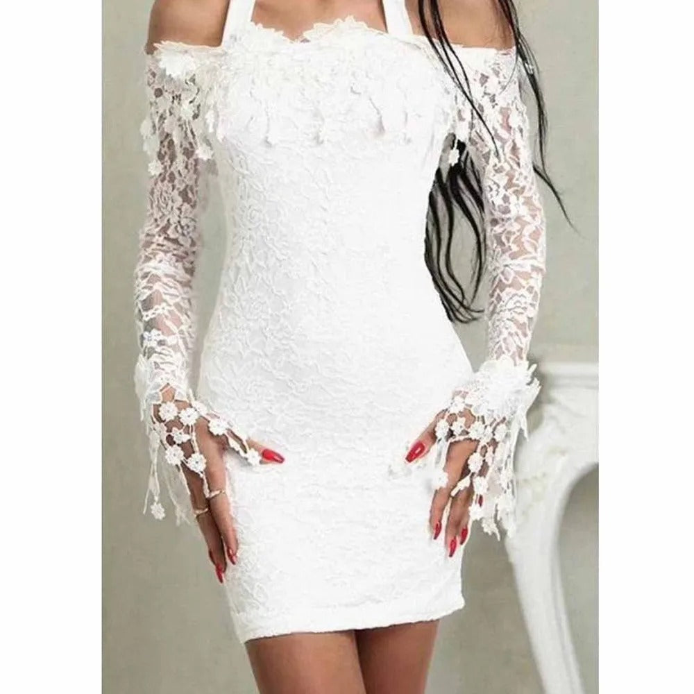 Nayla Elegante Midi Jurk