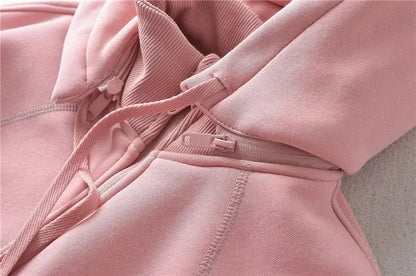 Trendy Hoodievest met Ritssluiting