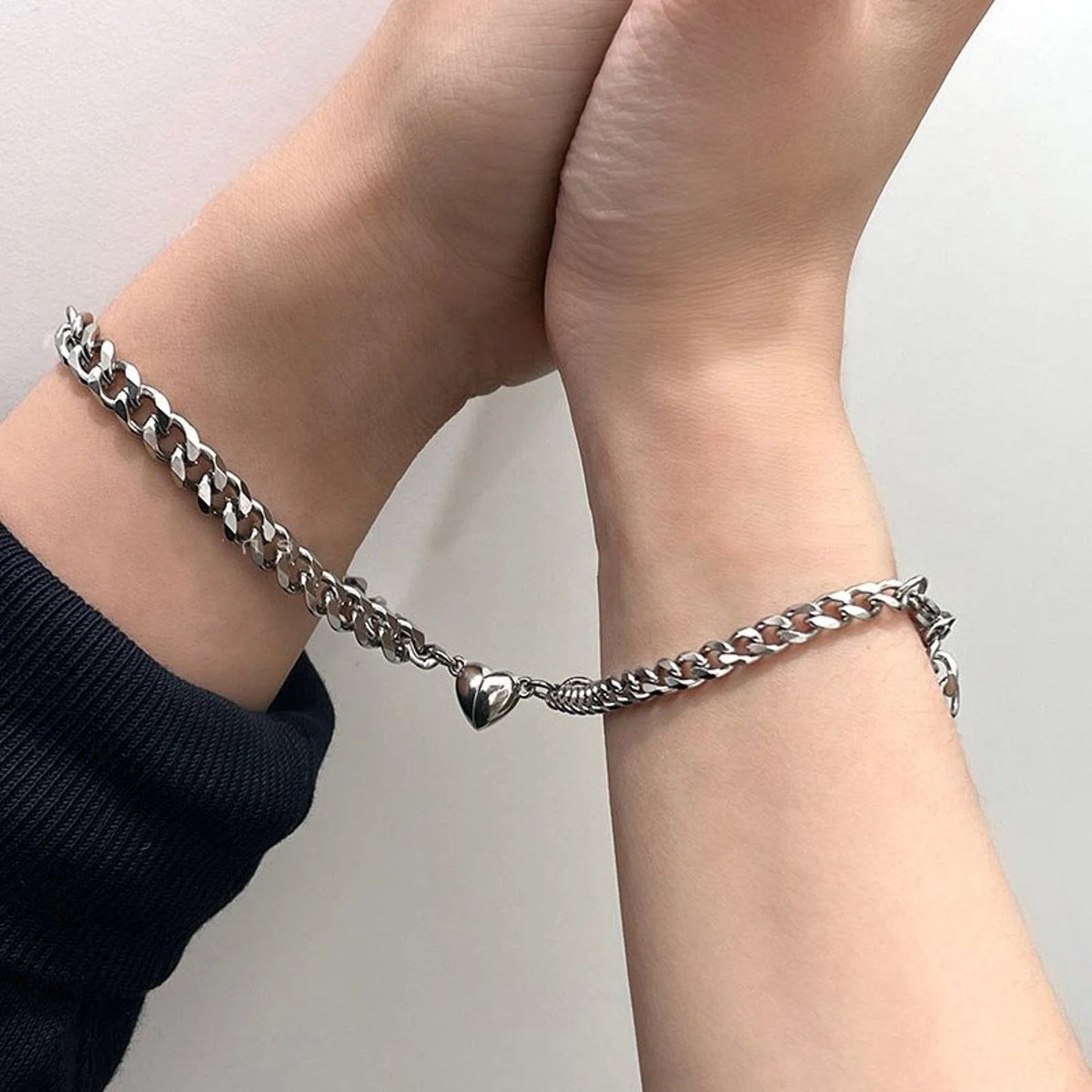 Éternel – Zilveren Duo Armbandenset