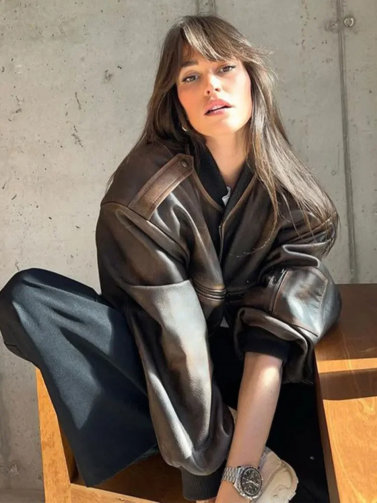 Bobby Stonewashed vintage Bomber