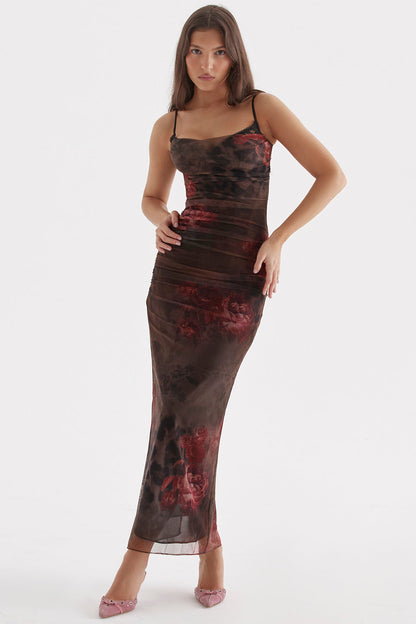 Jazlin Elegante Lange Jurk