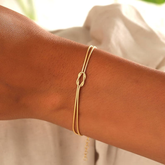 Amara Liefdesknoop Armband