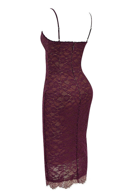 Jenna Bodycon Midi Jurk