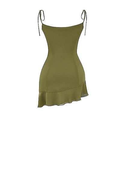 RiRi Mini Jurk met Ruches