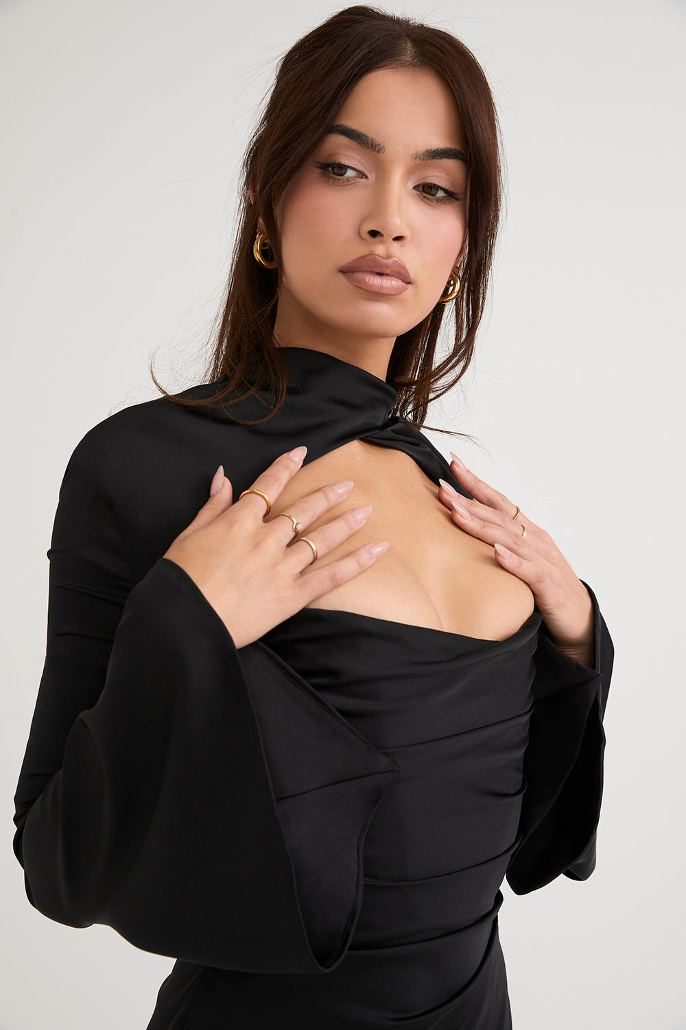 Elegante Mini-jurk met Split