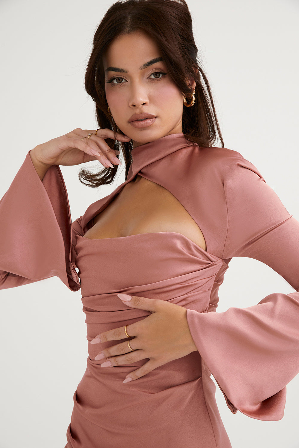 Elegante Mini-jurk met Split