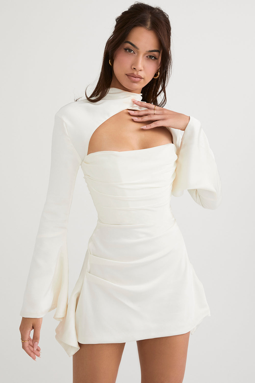 Elegante Mini-jurk met Split