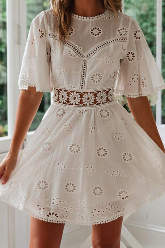 Solenne Boho Ibiza Mini Jurk