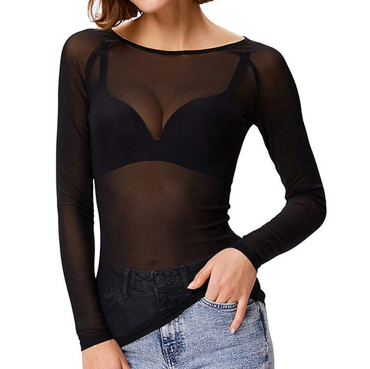 Naïa Sheer Elegance Top